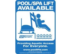 Thumbnail for Pool Lift Available Sign