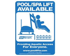 Image for Pool Lift Available Sign