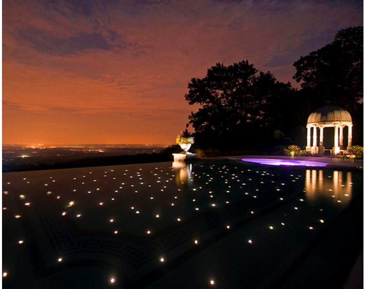 LED Lit Fiber Optic Star Floor Kits | Pool Lighting | S.R.Smith