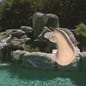Thumbnail for BigRide Custom Pool Slide in Taupe