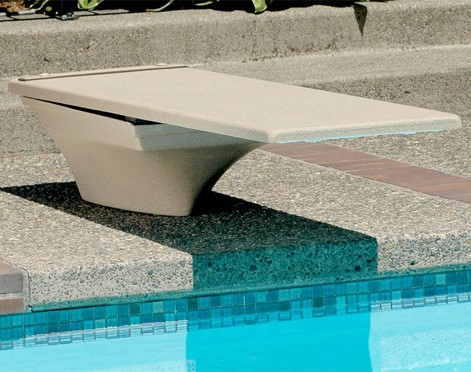 6-Feet S.R Smith 68-209-4224 FreeStyle Diving Board with D-Lux Dive Stand Gray Granite 