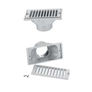 Image for Uni-Fit Rectangular Gutter Drains And Grates