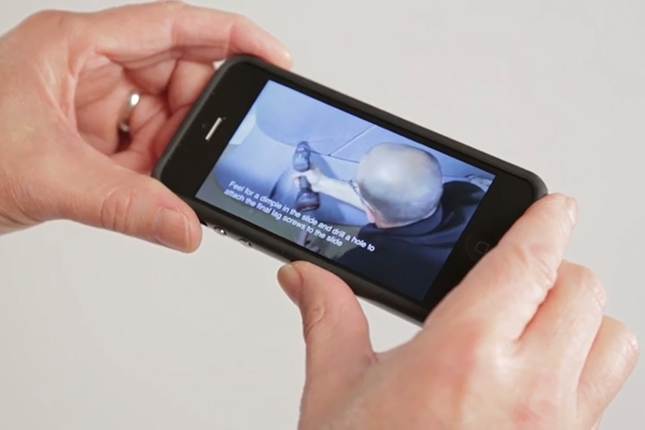 Installation videos can be viewed from your mobile device.