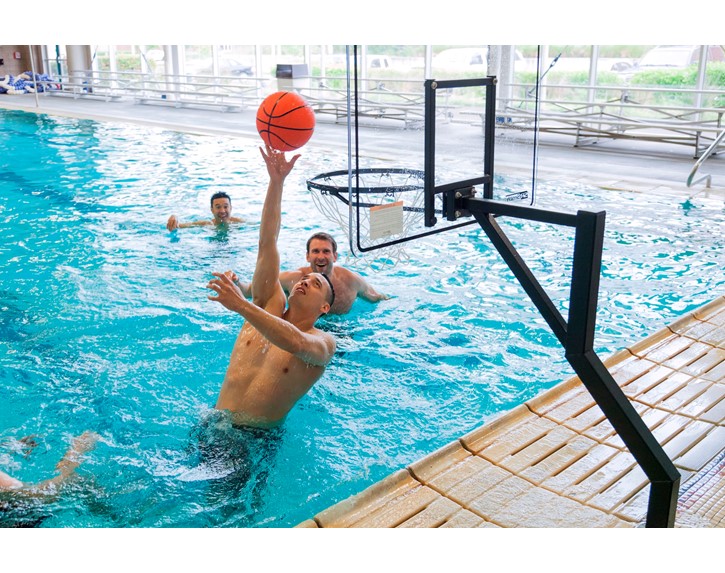 RockSolid Pool Basketball Game with Extended Reach Thumbnail for RockSolid Pool Basketball Game with Extended Reach