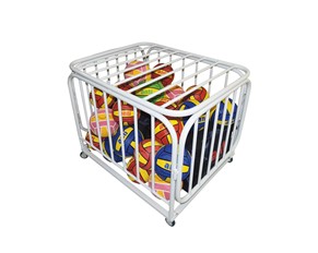 Foldable Storage Bin in Use - High Res Thumbnail for Foldable Storage Bin in Use - High Res