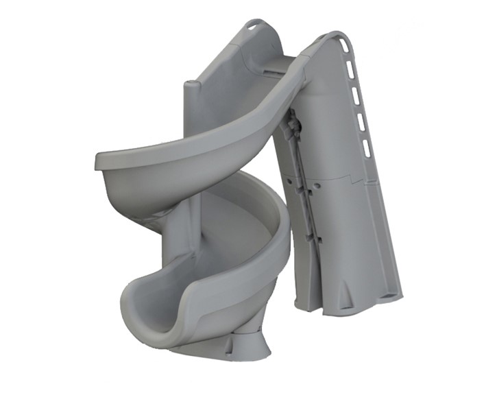 heliX2 Deck Mounted Pool Slide Thumbnail for heliX2 Deck Mounted Pool Slide