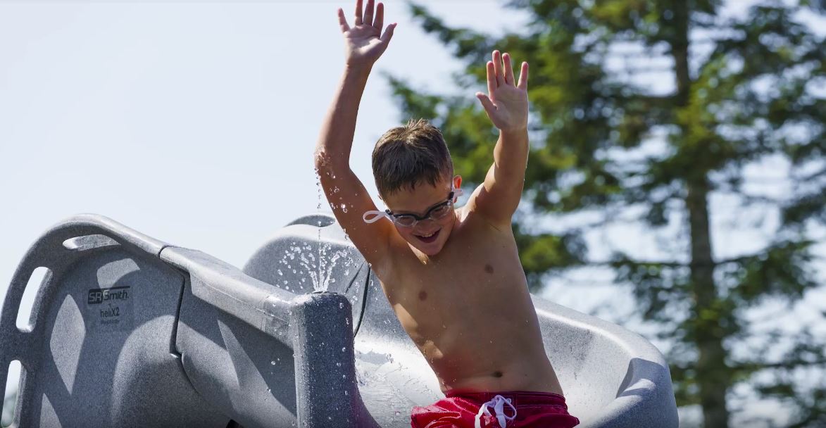 heliX2® Pool Slide S.R.Smith Pool Slides