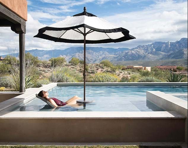 Image for Destination In-pool Lounger with Table