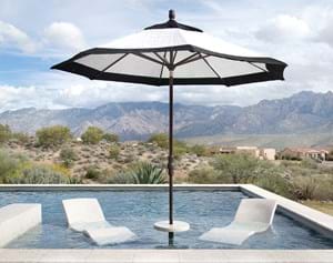 Image for Destination Pool Loungers with Umbrella