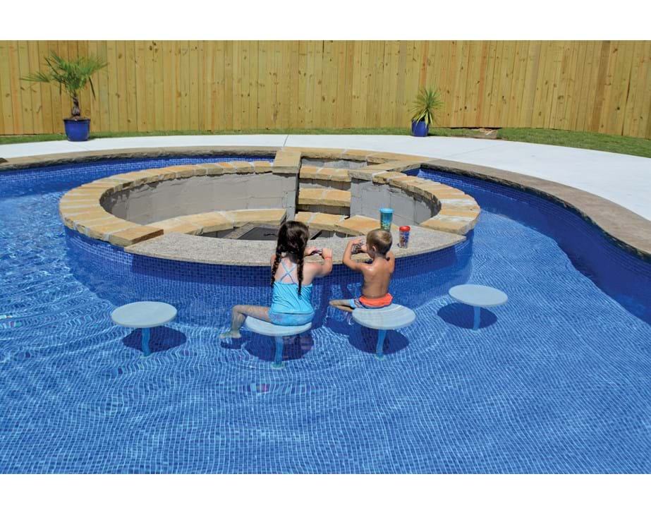 Thumbnail for Pool Seating in a vinyl liner [high res]