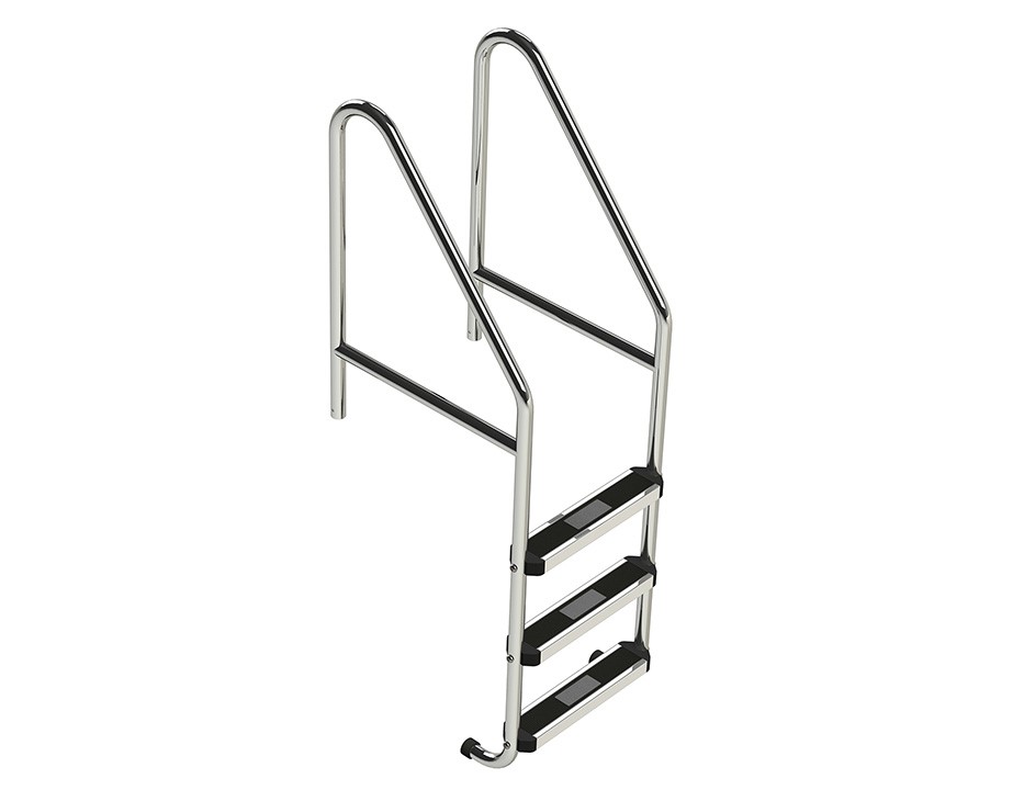 3-Step Commercial Pool Ladder - SR-CS-3 Thumbnail for 3-Step Commercial Pool Ladder - SR-CS-3