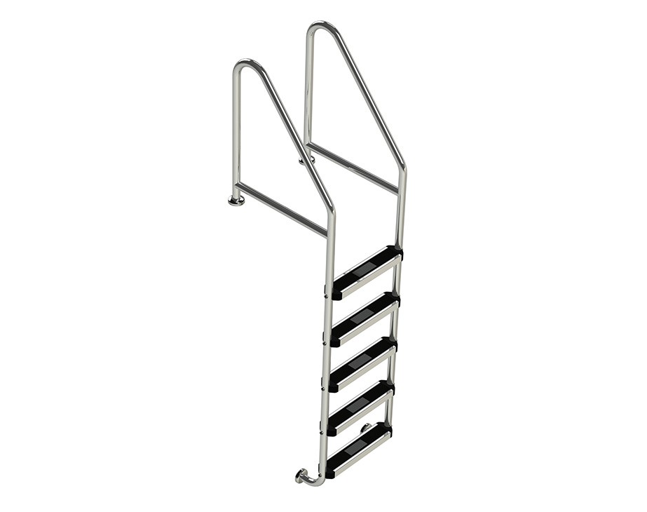 5-Step Commercial Pool Ladder - SR-CF-5 Thumbnail for 5-Step Commercial Pool Ladder - SR-CF-5