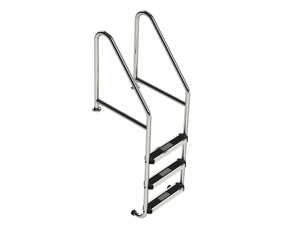 Thumbnail for 3-Step Commercial Pool Ladder - SR-CFT-3