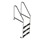 3-Step Commercial Pool Ladder - SR-CFT-3 Thumbnail for 3-Step Commercial Pool Ladder - SR-CFT-3