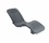 Resort Series Rotomolded Lounger - Gray Granite Thumbnail for Resort Series Rotomolded Lounger - Gray Granite