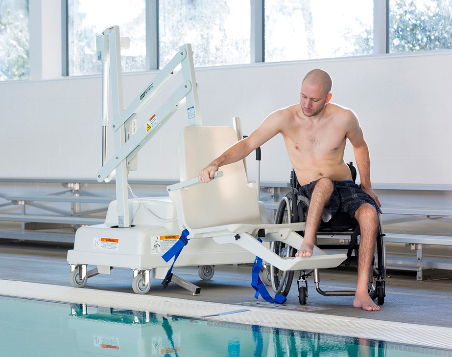 PAL2 Pool Lift with Man Thumbnail for PAL2 Pool Lift with Man