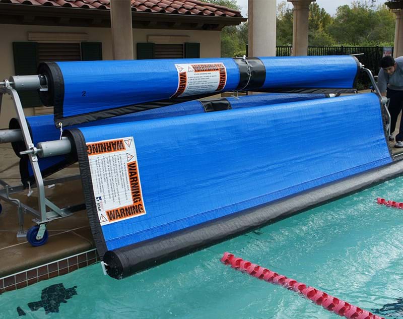 Pool Cover Storage Reels