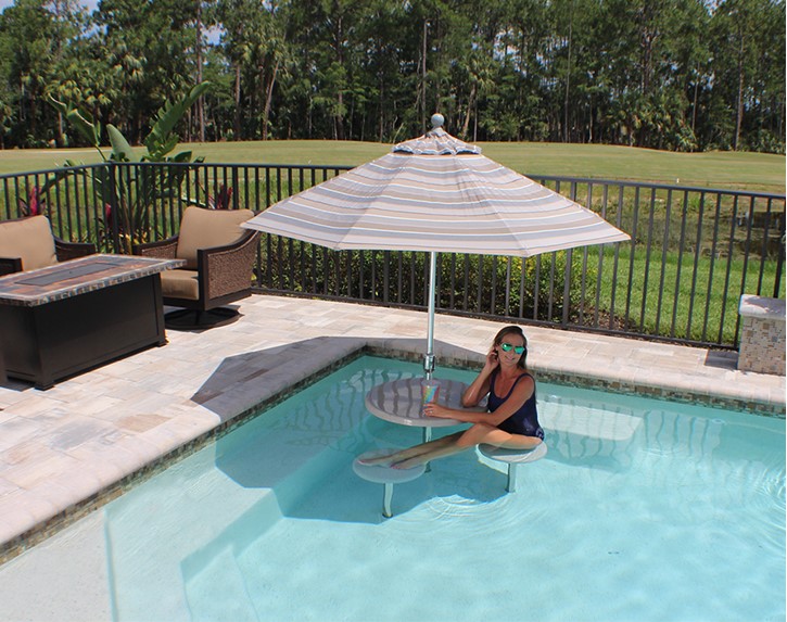 In-Pool Furniture | Tables & Seating | S.R. Smith