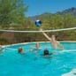 Thumbnail for Pool Volleyball Game Action