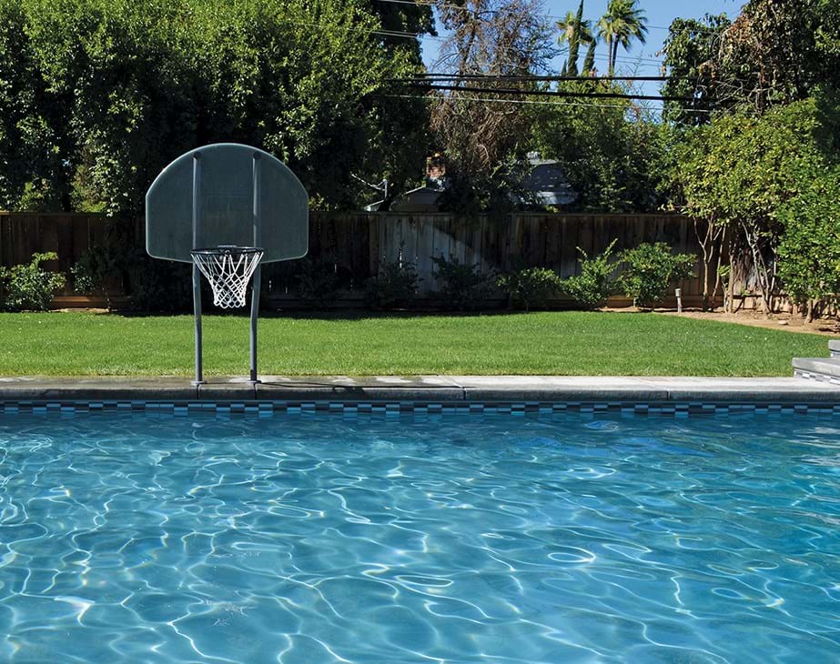 Thumbnail for Traditional Pool Basketball Hoop