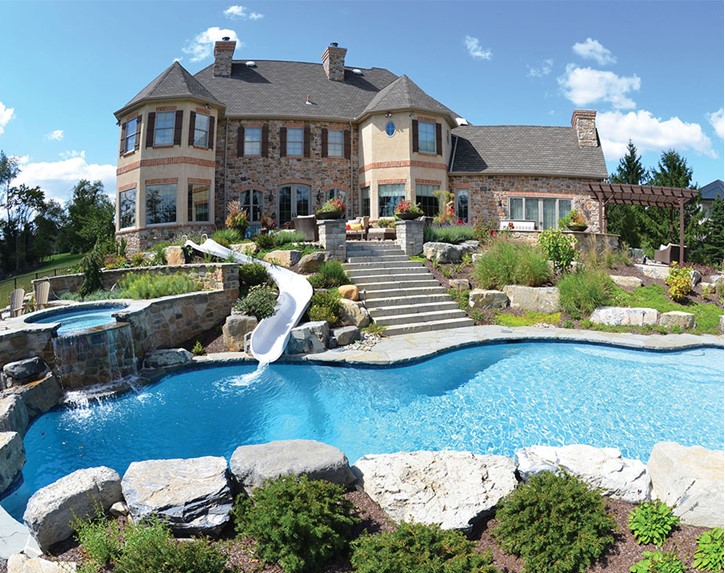 Big Pools With Slides