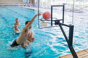 Image for Custom Commercial Pool Basketball Game