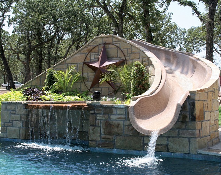 Garden Ride Series | Landscape Pool Slides | S.R.Smith