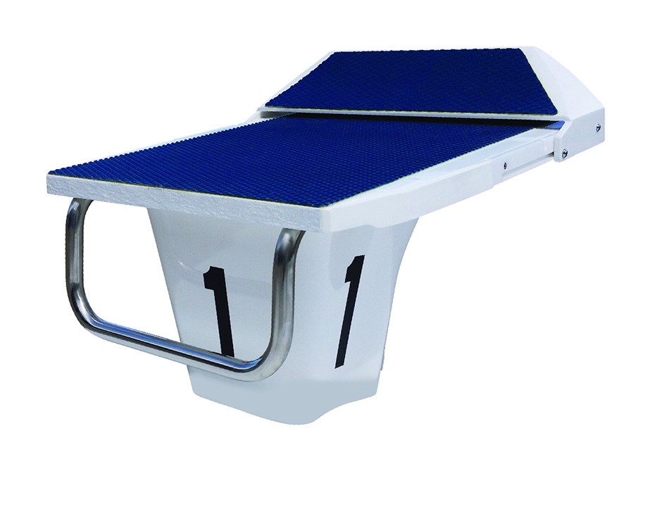 Velocity Starting Block in Blue TrueTread Thumbnail for Velocity Starting Block in Blue TrueTread