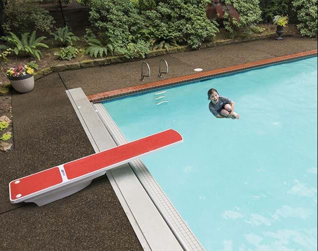 Image for Red TrueTread Diving Board Cannonball