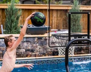Image for In-Pool Basketball Hoop Action
