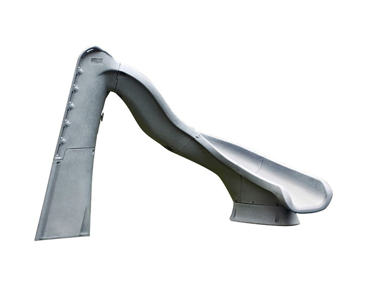 TurboTwister Pool Slide in Gray Granite Thumbnail for TurboTwister Pool Slide in Gray Granite