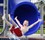 Vortex Pool Slide In Blue with Boy Thumbnail for Vortex Pool Slide In Blue with Boy