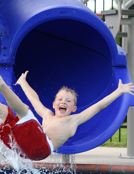 Vortex® Pool Slide | S.R.Smith Pool Slides
