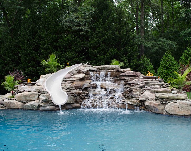 Garden Ride 15' Custom Pool Slide Thumbnail for Garden Ride 15' Custom Pool Slide