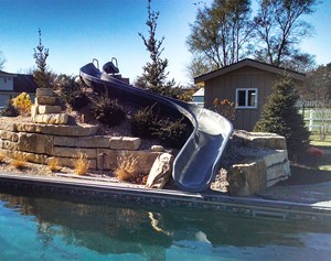 Image for River Run Custom Pool Slide