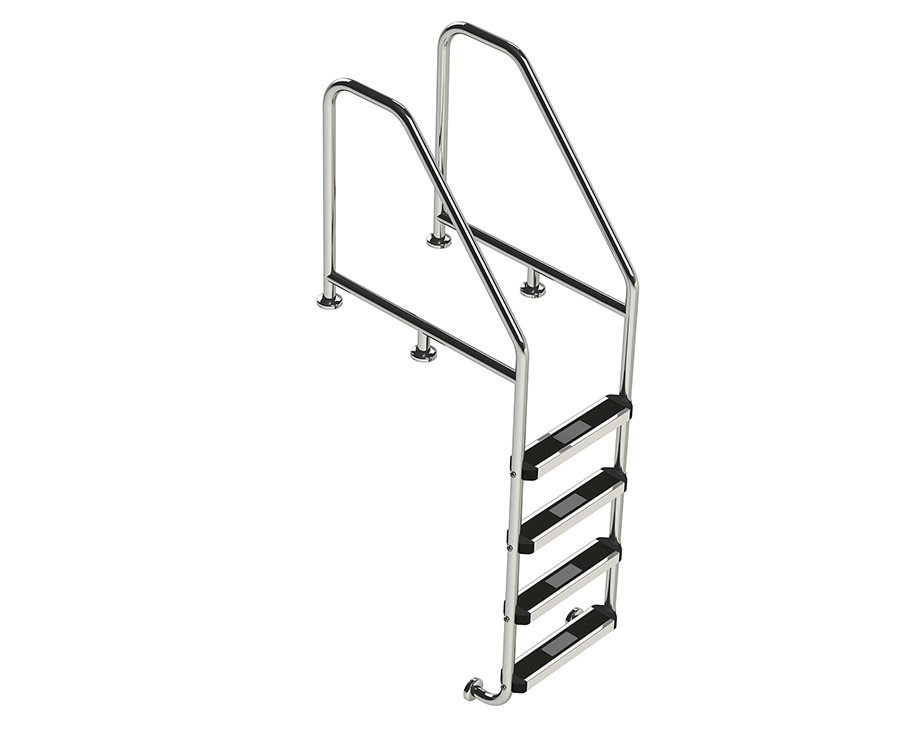 4-Step Commercial Gutter Ladder - SR-WF-4 Thumbnail for 4-Step Commercial Gutter Ladder - SR-WF-4