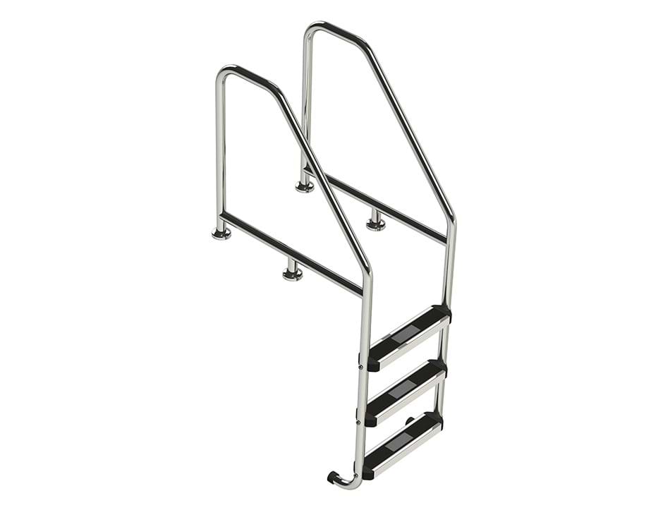 Thumbnail for 3-Step Commercial Gutter Ladder - SR-WFT-3