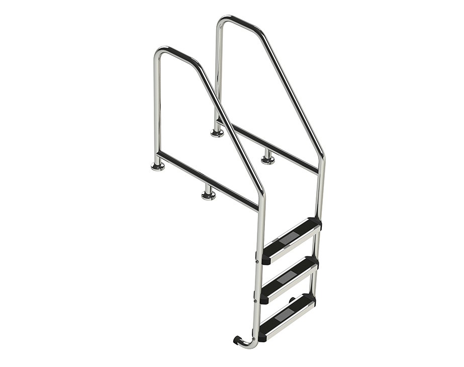 3-Step Commercial Gutter Ladder - SR-WFT-3 Thumbnail for 3-Step Commercial Gutter Ladder - SR-WFT-3