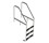 3-Step Commercial Gutter Ladder - SR-WS-3 Thumbnail for 3-Step Commercial Gutter Ladder - SR-WS-3