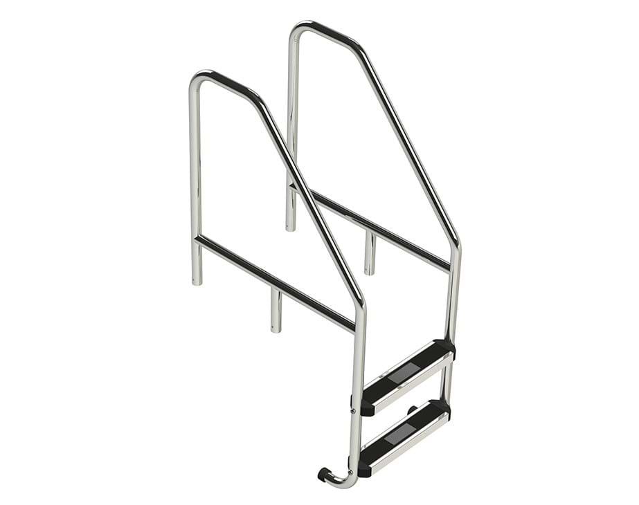 Thumbnail for 2-Step Commercial Gutter Ladder - SR-WS-2