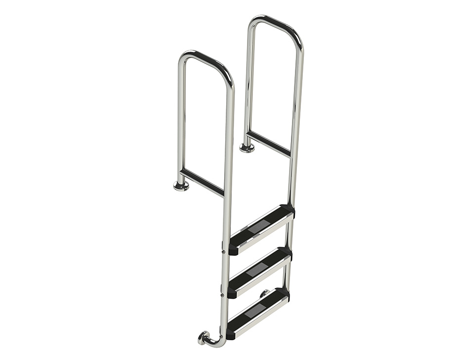 Thumbnail for Commercial Braced Narrow Ladder - SR-BF-3