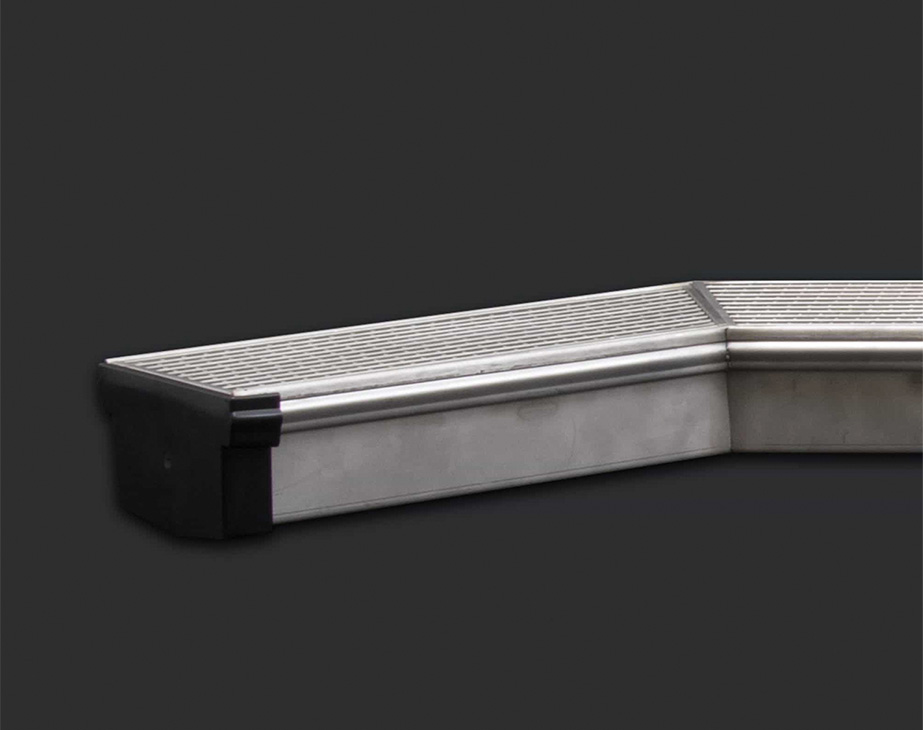 Thumbnail for Stainless Steel Pool Grating Corner 923X730