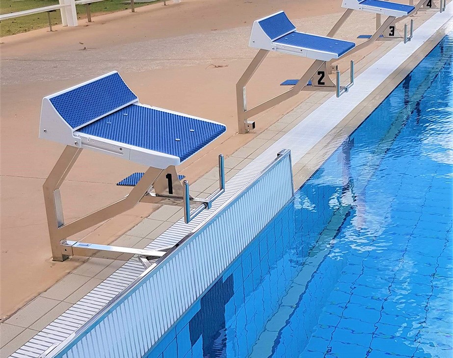 Pool Starting Triangle Swimming Pool Starting Platforms