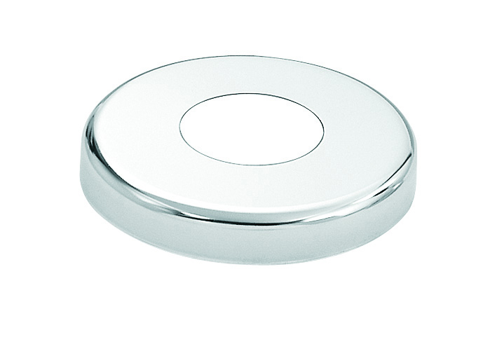S.R Smith EP-100F Round Escutcheon for 1.90-Inch Outer Tubing Stainless Steel 
