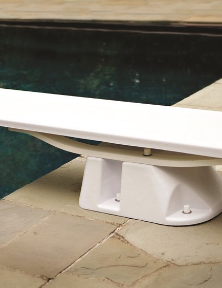 Pool Jumping Stand Salt Pool Jump Stand | Diving Boards | S.R.Smith