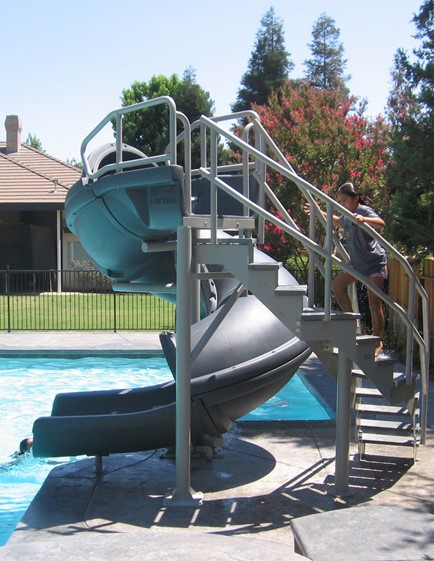 Vortex® Pool Slide | S.R.Smith Pool Slides